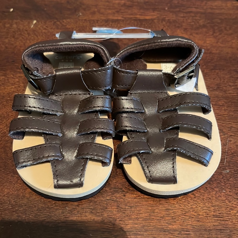 Carter’s baby sandals 3-6 months